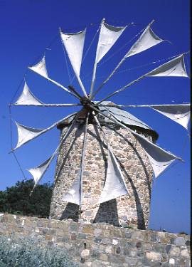 Windmühle von Antimachia Kos